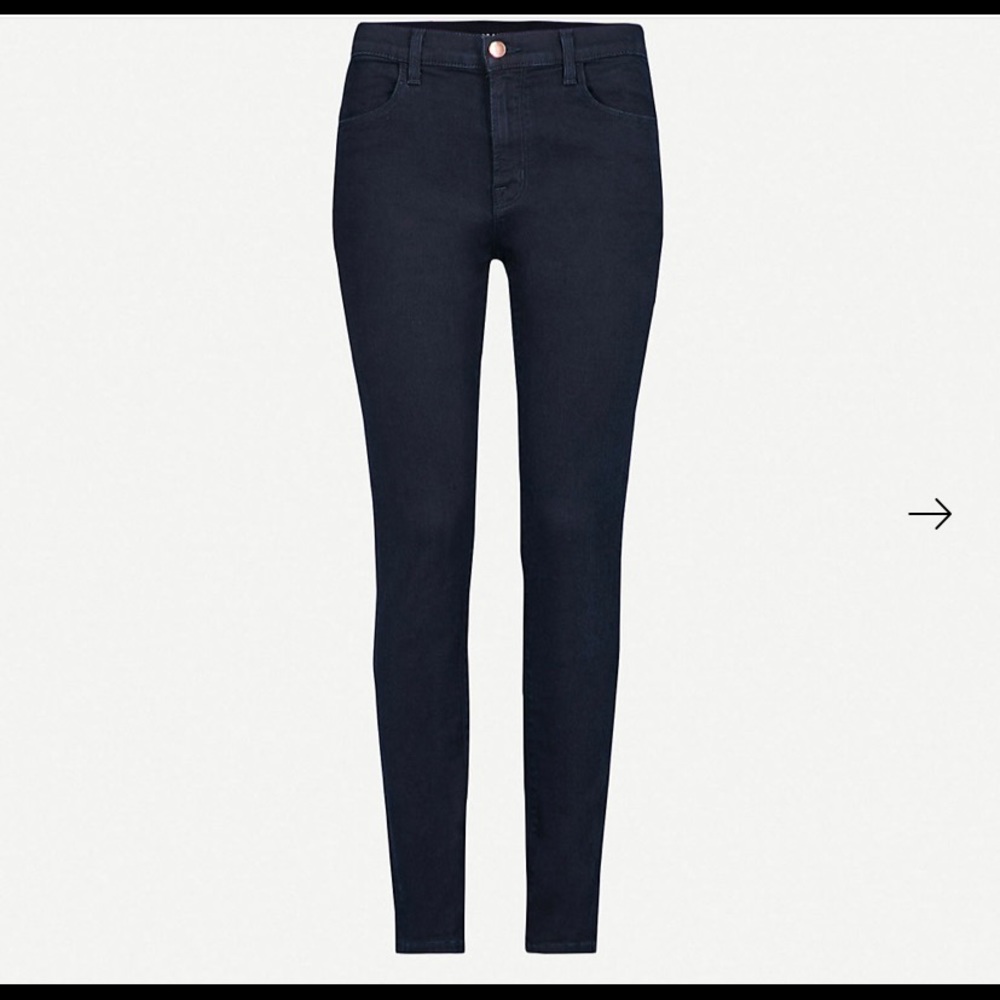 J Brand high rise Maria skinny jeans in Bluebird size 31